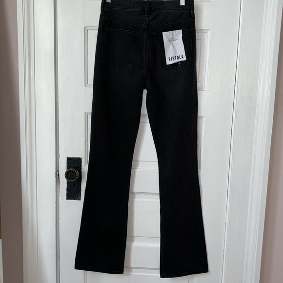 PISTOLA ALEXA HIGH RISE FLARE JEANS WITH SLIT - Picture 9 of 14